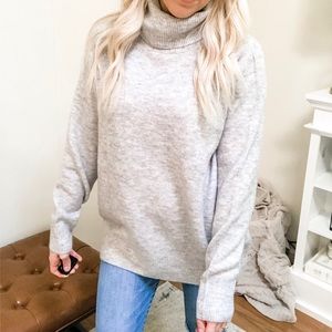 Oversized Sweater Gray H&M Size XS